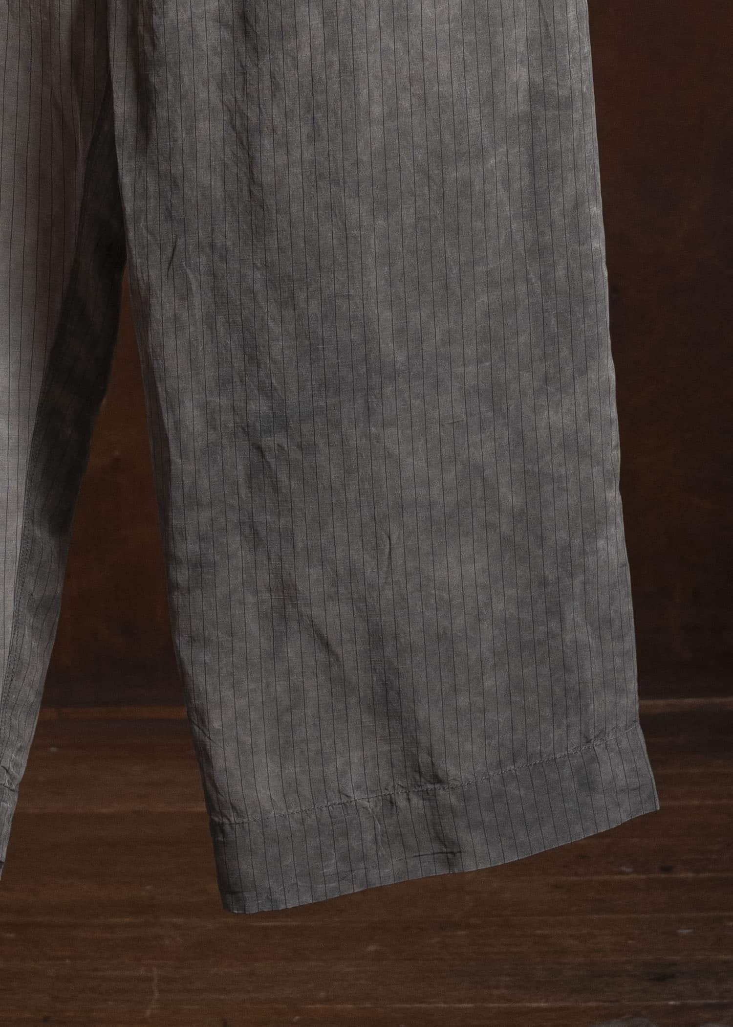 ZIGGY CHEN 0M2610520 STRIPED DRAWSTRING TROUSERS 03