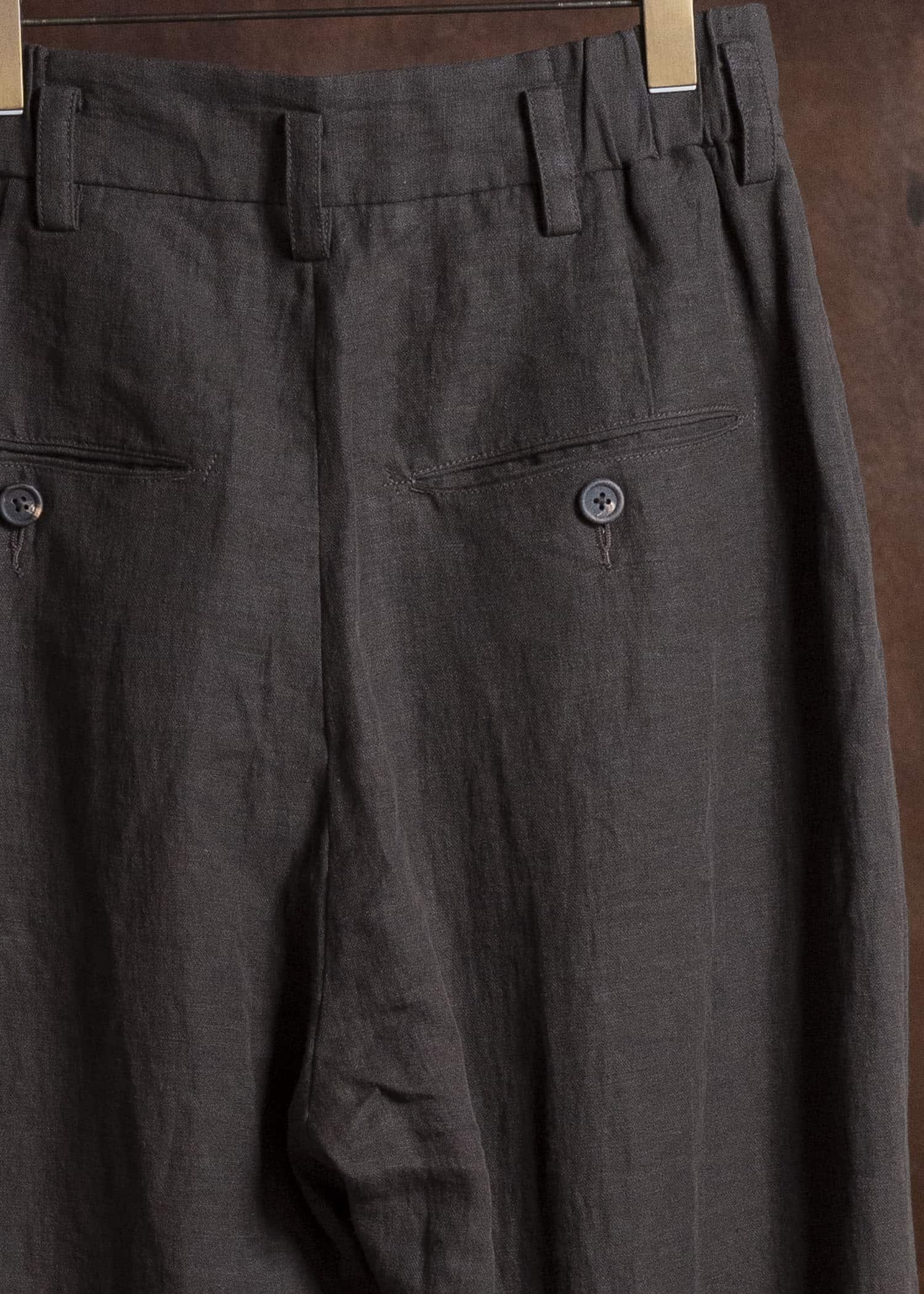 ZIGGY CHEN 0M2610552 DROP-CROTCHED TAPERED TROUSERS 85