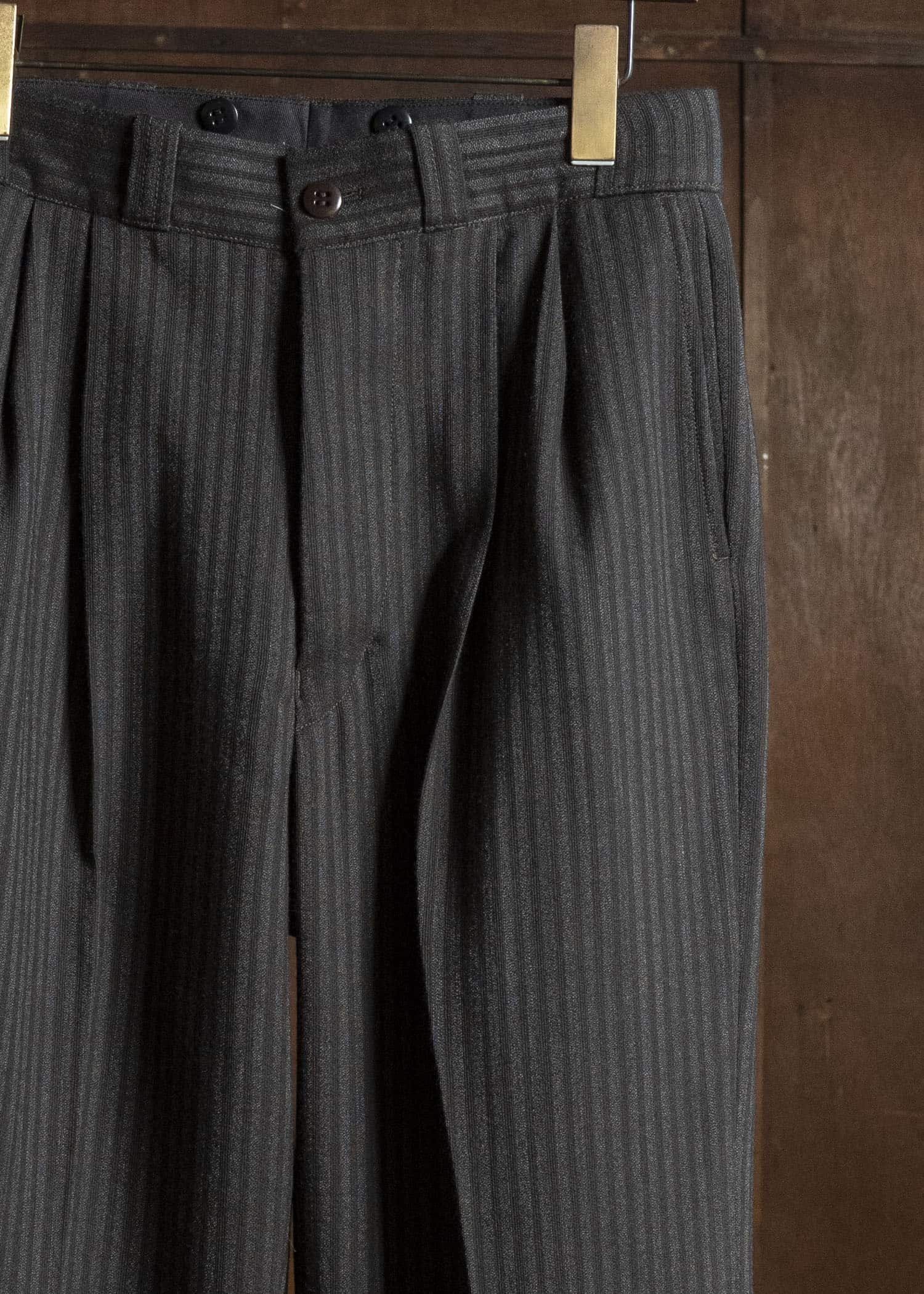 Taiga Takahashi Lot.201-Brown Work Trousers Brown