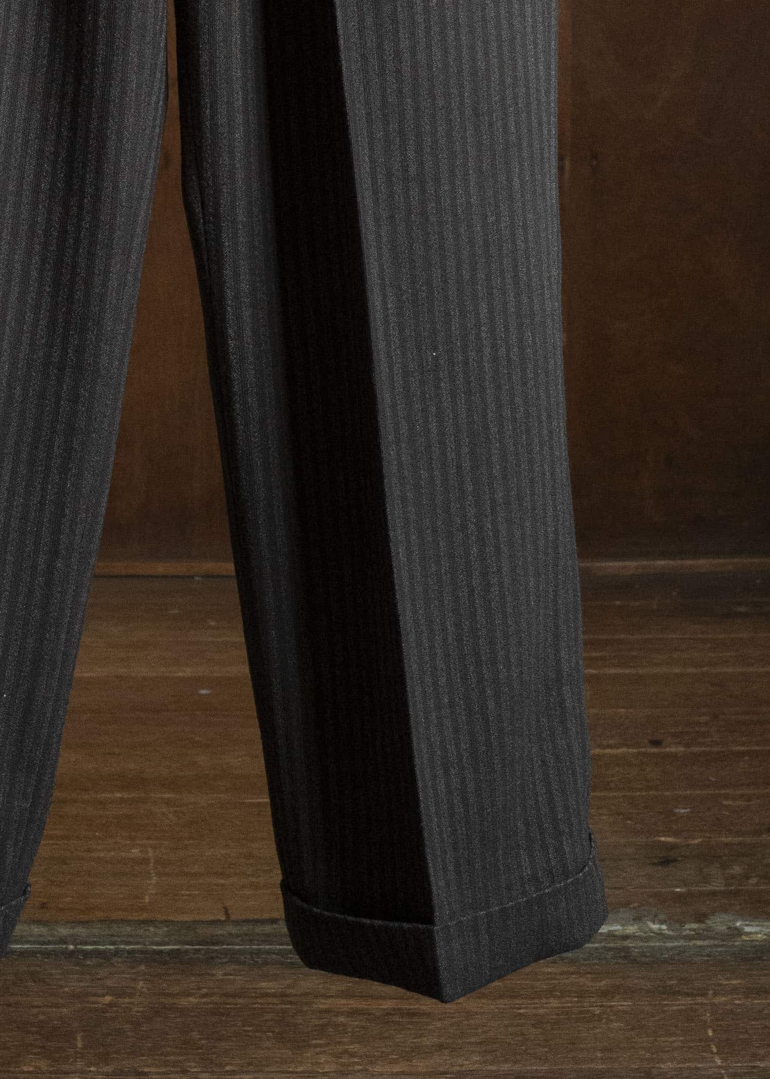 Taiga Takahashi Lot.201-Brown Work Trousers Brown