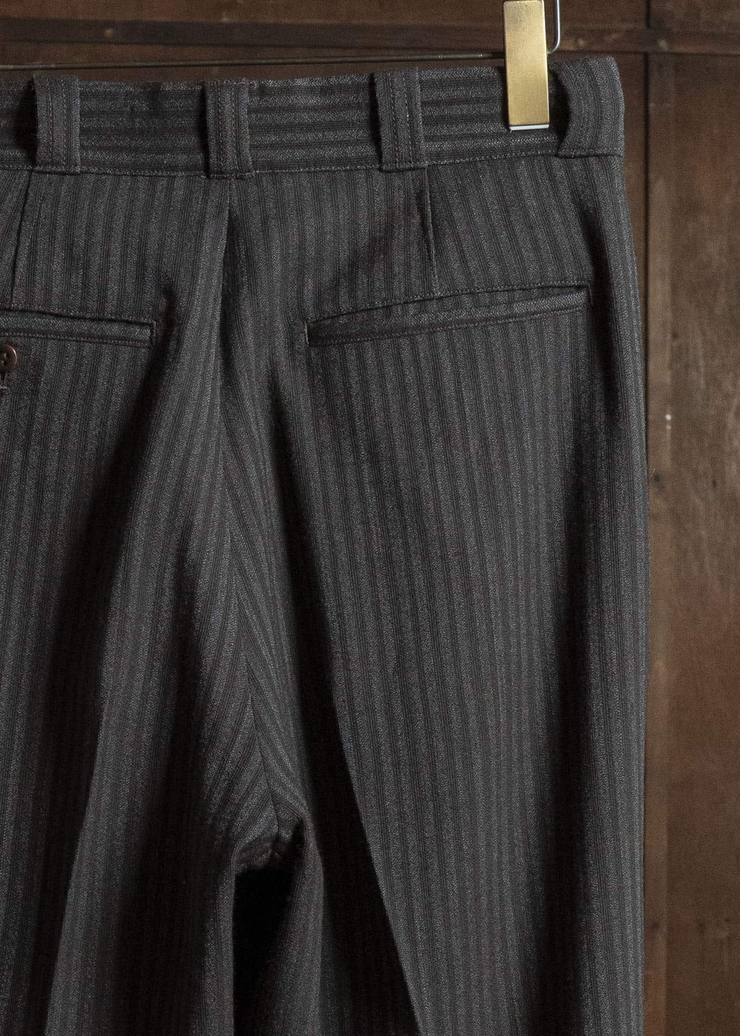 Taiga Takahashi Lot.201-Brown Work Trousers Brown