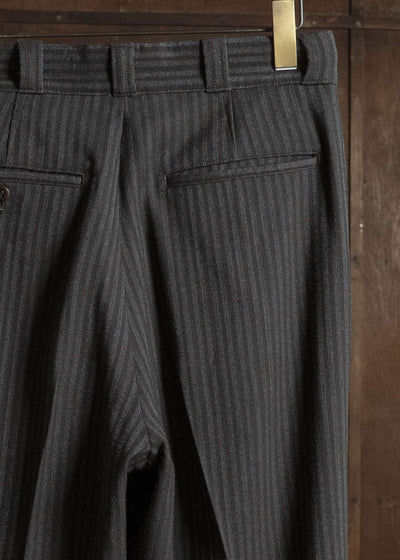Taiga Takahashi Lot.201-Brown Work Trousers Brown