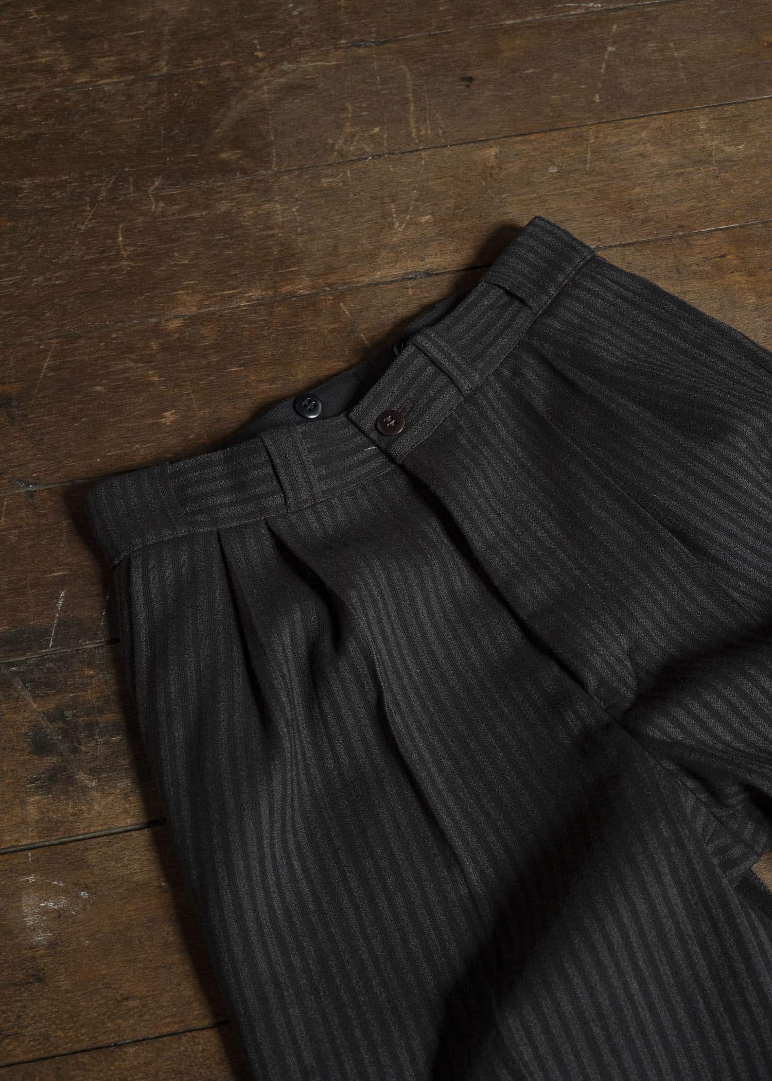 Taiga Takahashi Lot.201-Brown Work Trousers Brown