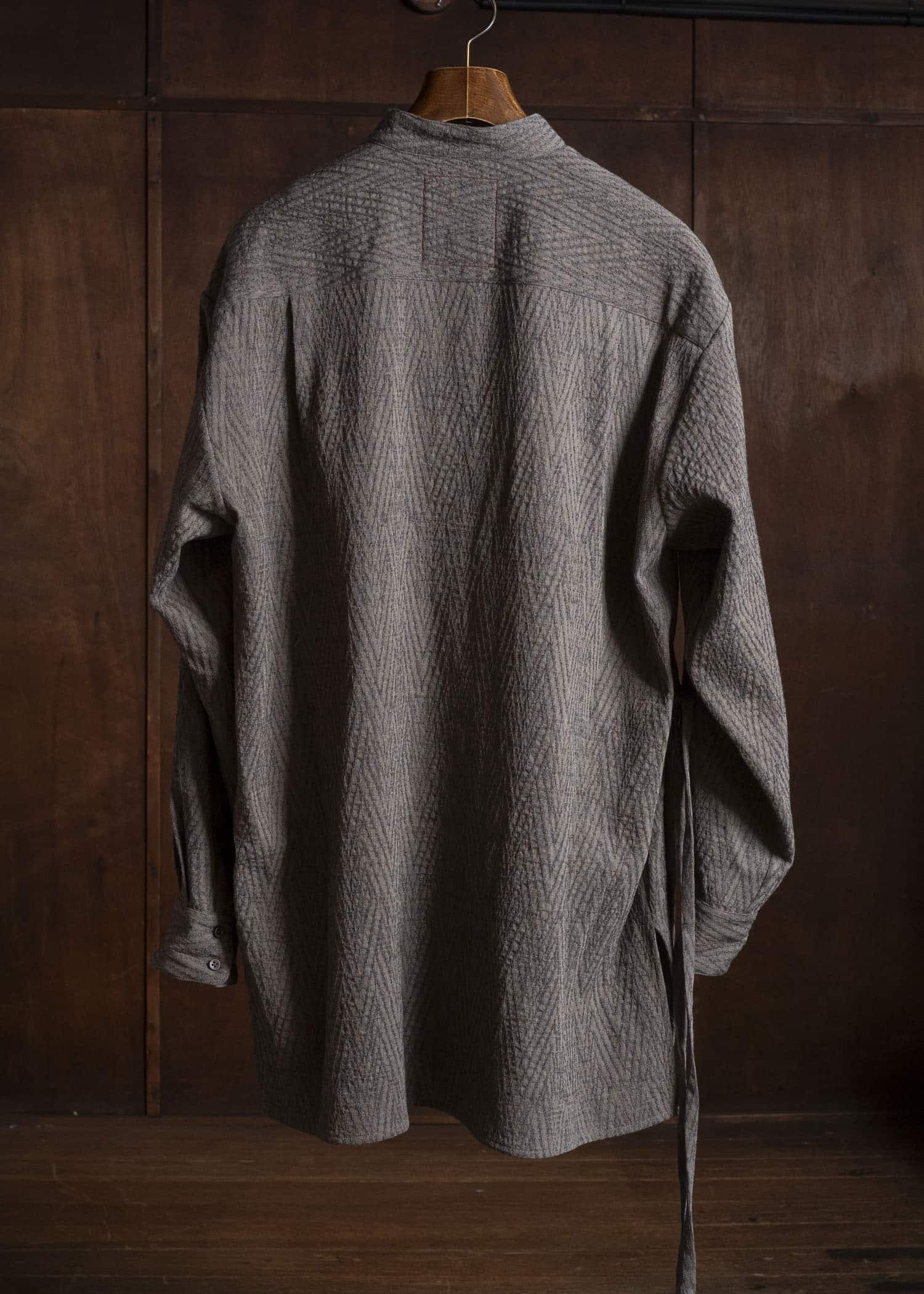 UMA WANG UM1512 TAPESTRY TOP uw083 - grey/blue