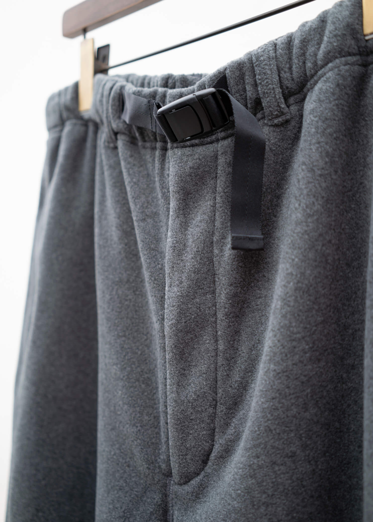 YOKO SAKAMOTO ALPINE BAGGY PANTS / CHARCOAL GRAY