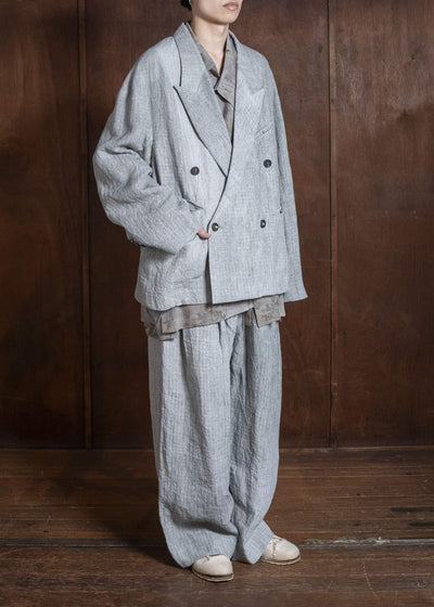 ZIGGY CHEN 0M2610511 FULL-LENGTH DRAWSTRING TROUSERS 21