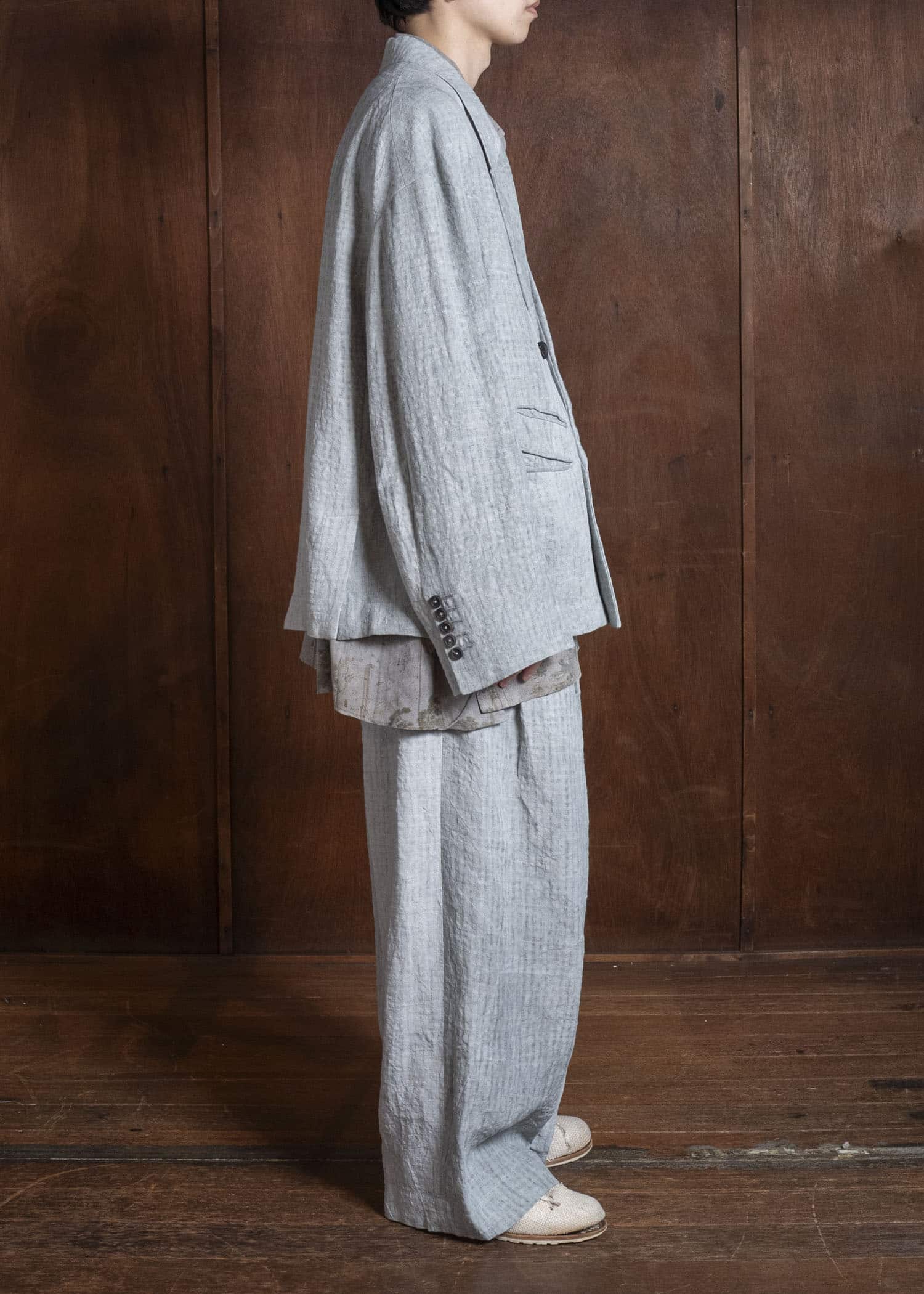 ZIGGY CHEN 0M2610511 FULL-LENGTH DRAWSTRING TROUSERS 21