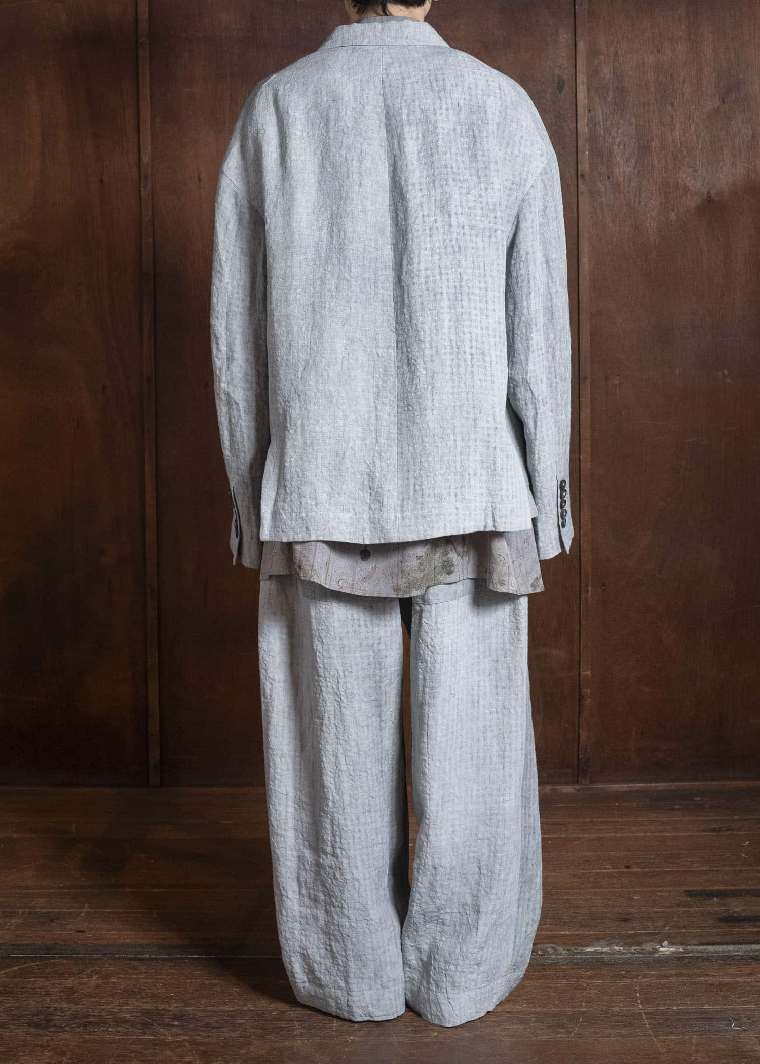 ZIGGY CHEN 0M2610511 FULL-LENGTH DRAWSTRING TROUSERS 21