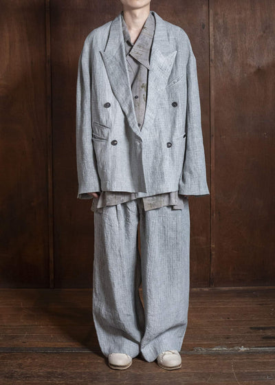 ZIGGY CHEN 0M2610511 FULL-LENGTH DRAWSTRING TROUSERS 21