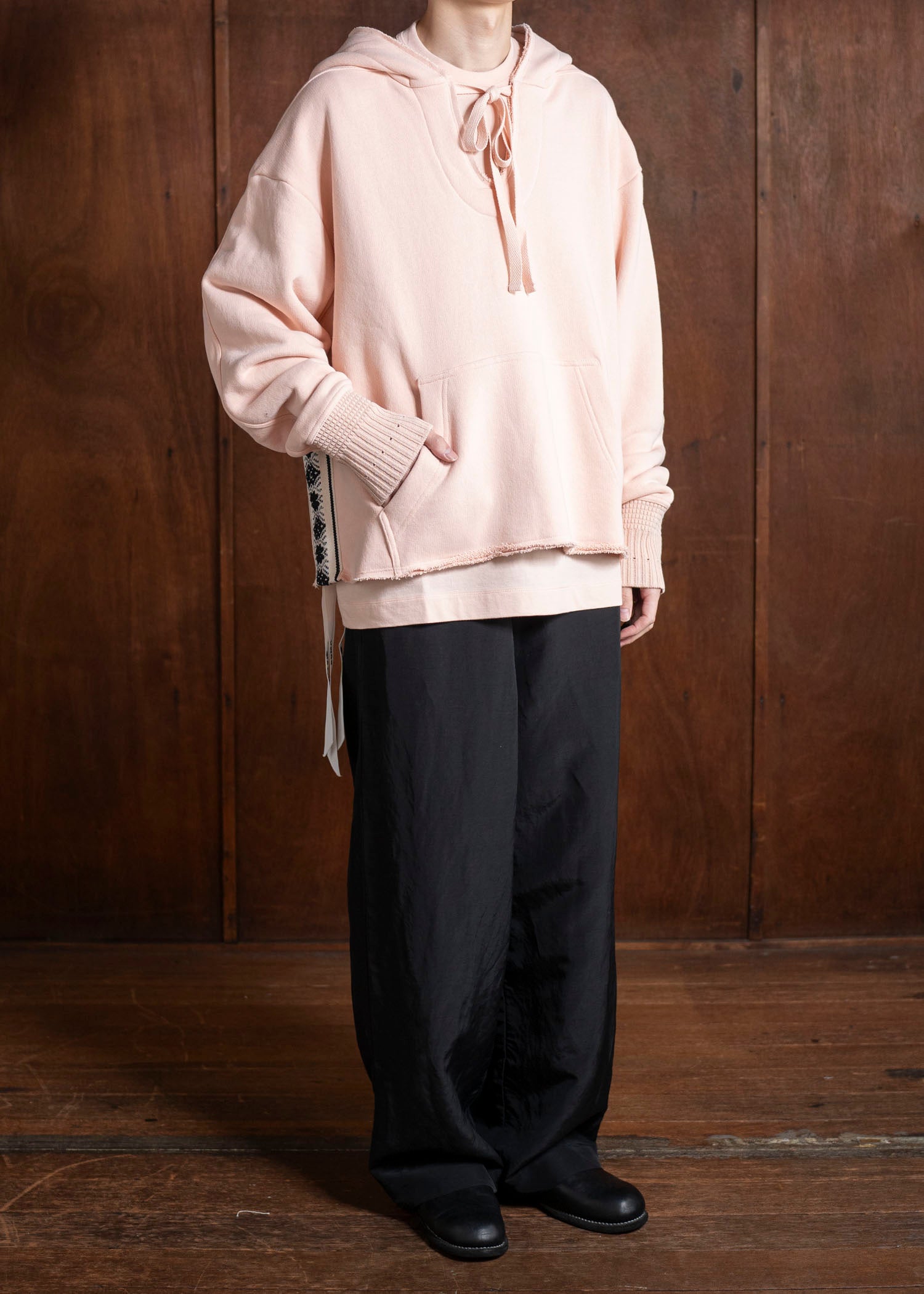 DIOMENE COMMON POPPY / CROPPED JERSEY HOODIE 12 METEORITE DDM - FG - 0003 / DDM