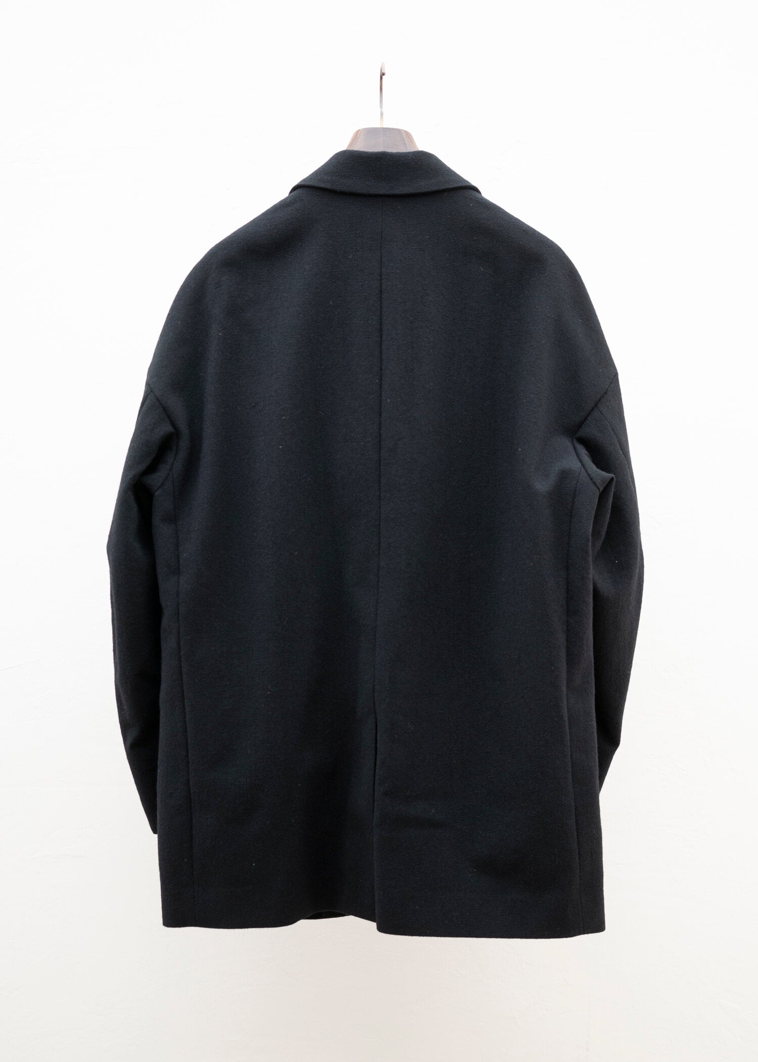 YOKO SAKAMOTO TWEED BIG JACKET / BLACK