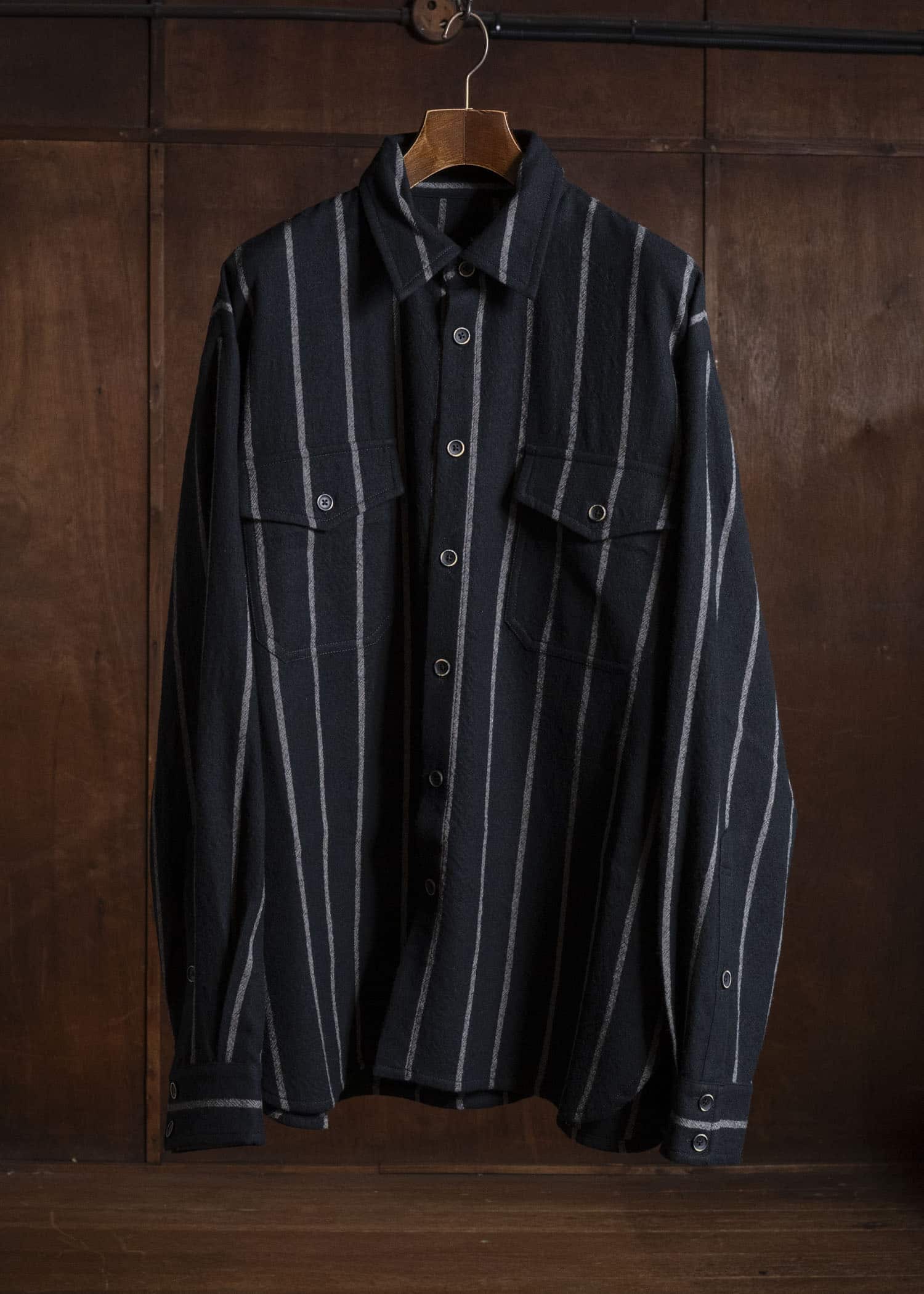 UMA WANG UM1506 TAVIS TOP uw098 - black/grey