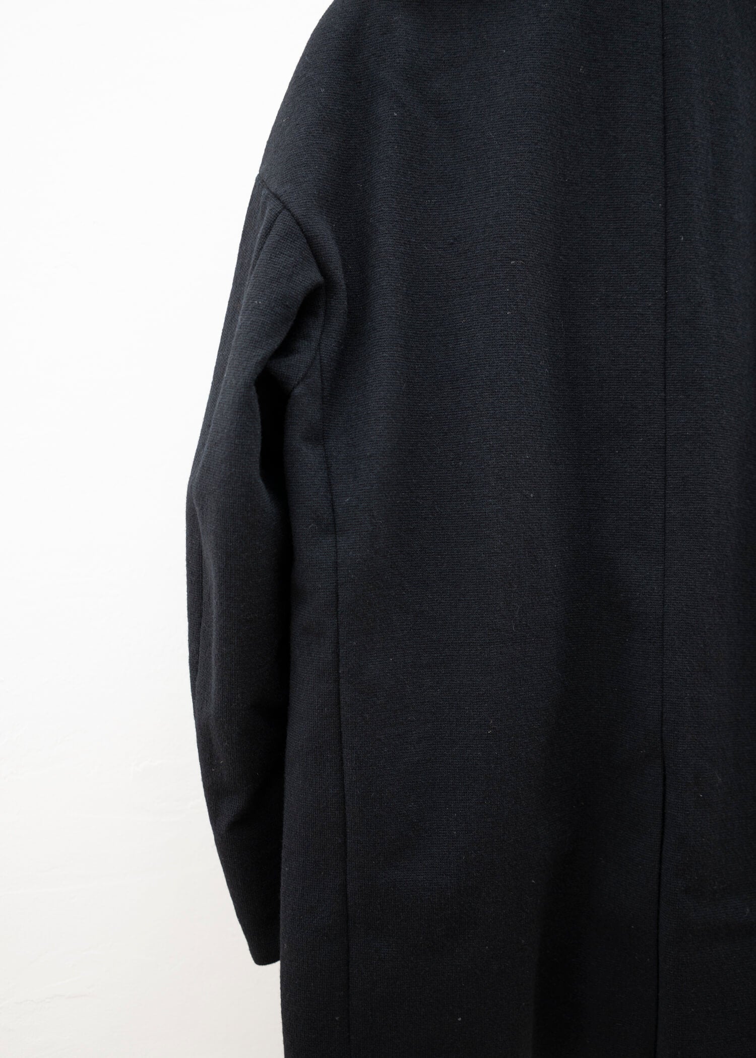 YOKO SAKAMOTO TWEED BIG JACKET / BLACK