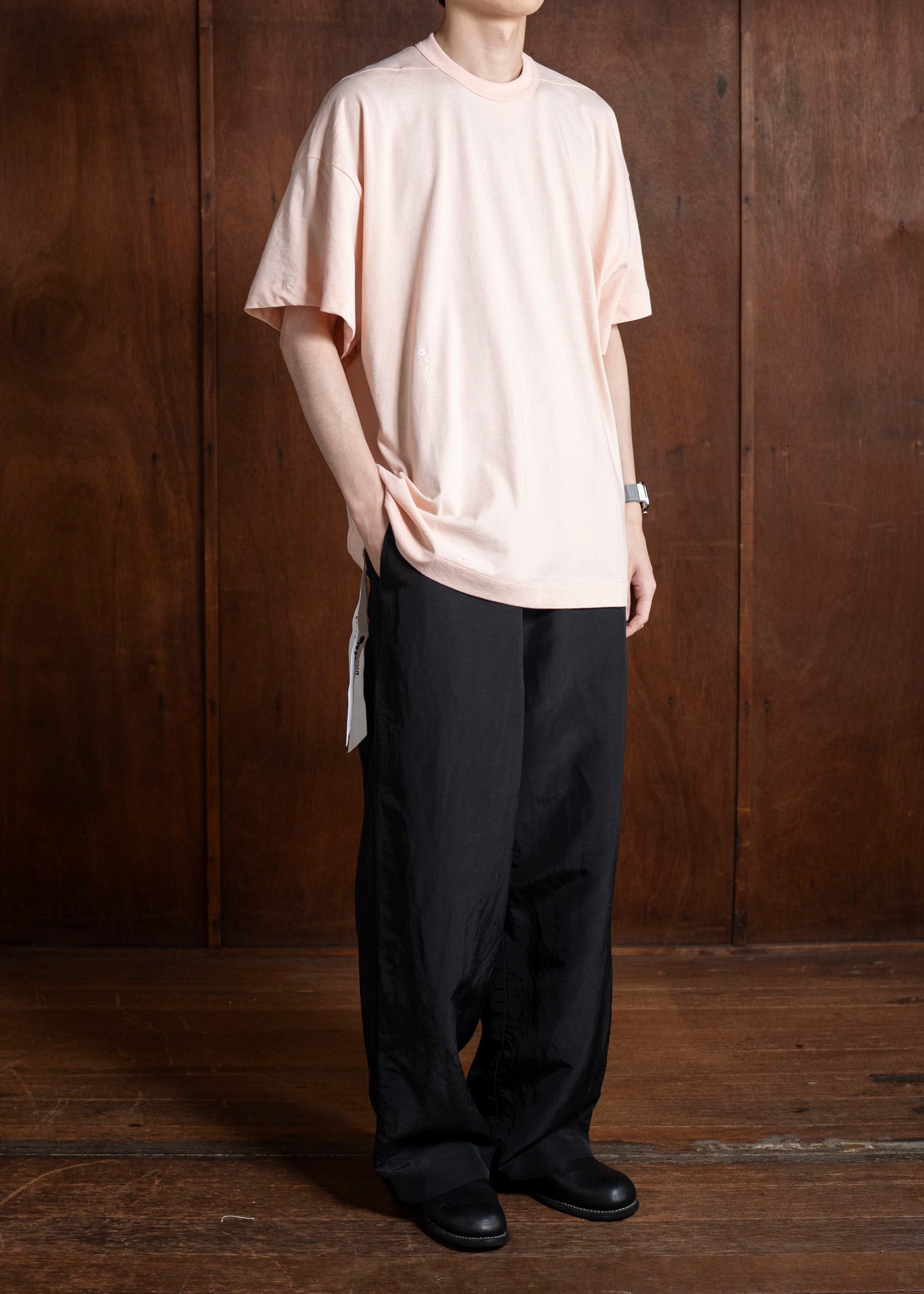 DIOMENE PRIMROSE / MICRO-EMBROIDERED T-SHIRT 07 FLAMINGO DDM-TC-0014 / DDMJER