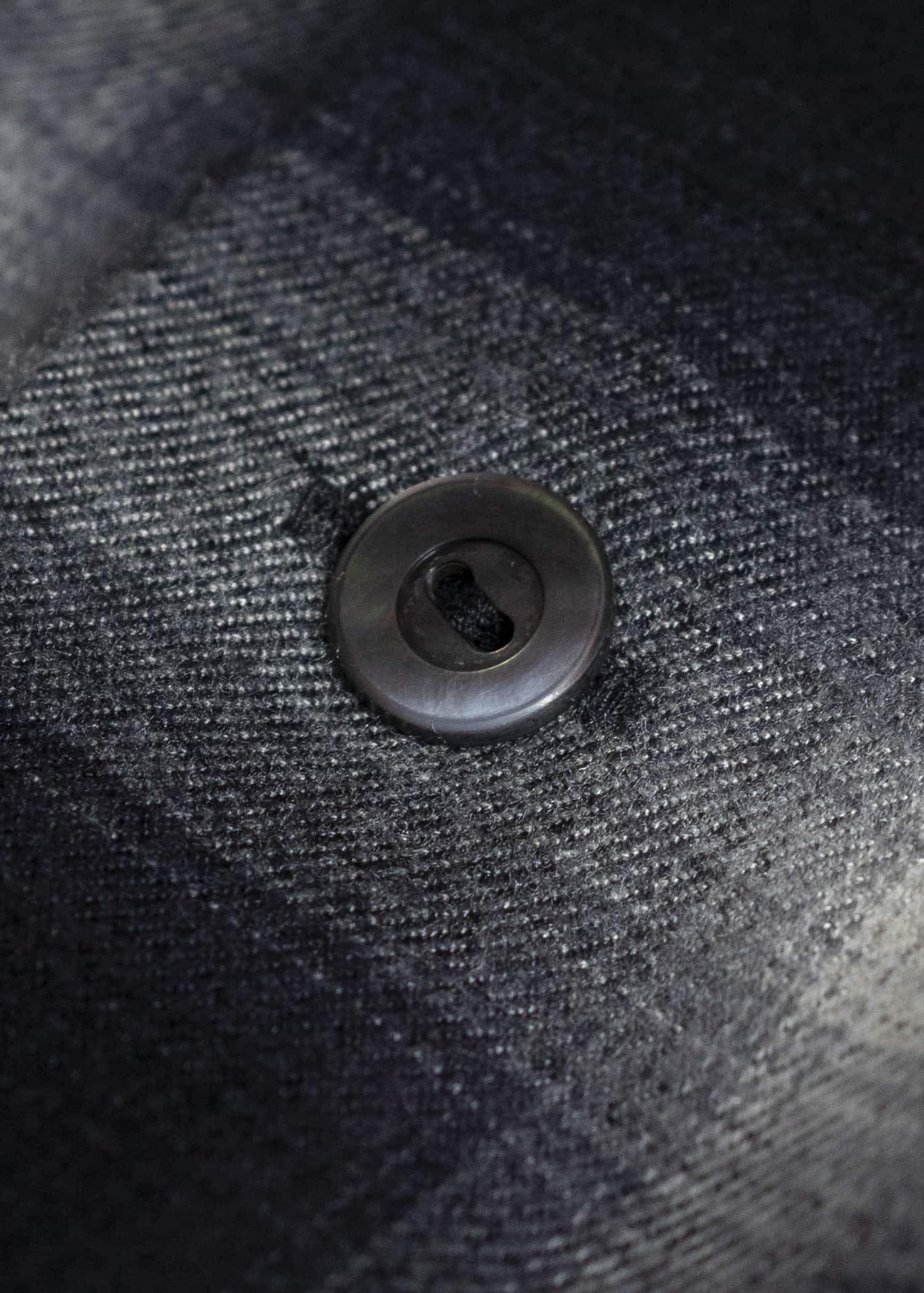 Taiga Takahashi Lot.101-Gray Plaid Open Collar Shirt BLEACHED GRAY PLAID