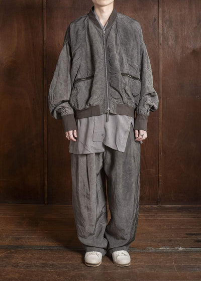 ZIGGY CHEN 0M2610936 STRIPED BOMBER JACKET 03