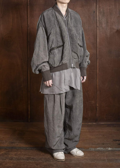 ZIGGY CHEN 0M2610936 STRIPED BOMBER JACKET 03