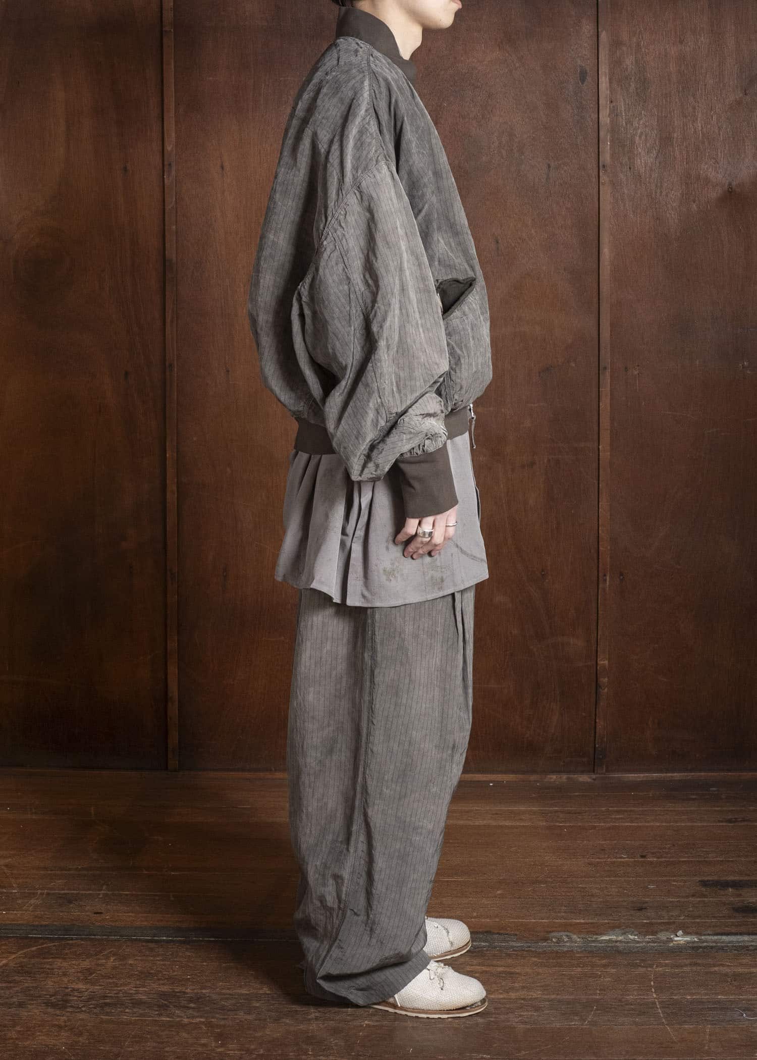 ZIGGY CHEN 0M2610936 STRIPED BOMBER JACKET 03