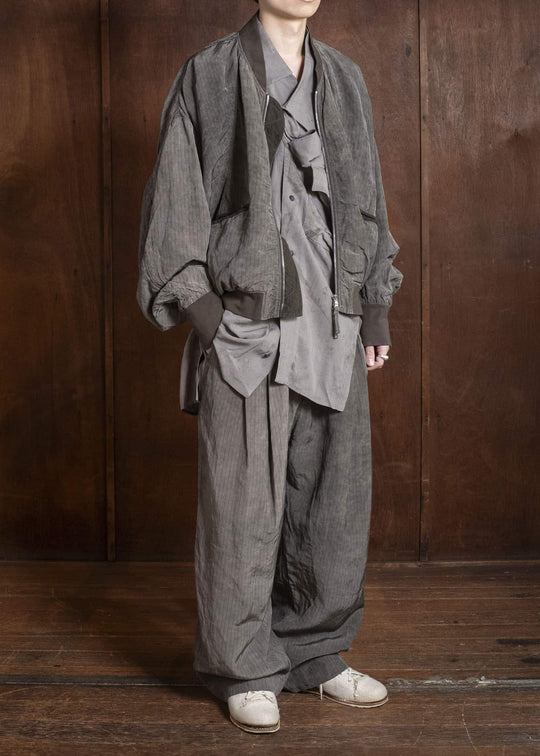 ZIGGY CHEN 0M2610936 STRIPED BOMBER JACKET 03