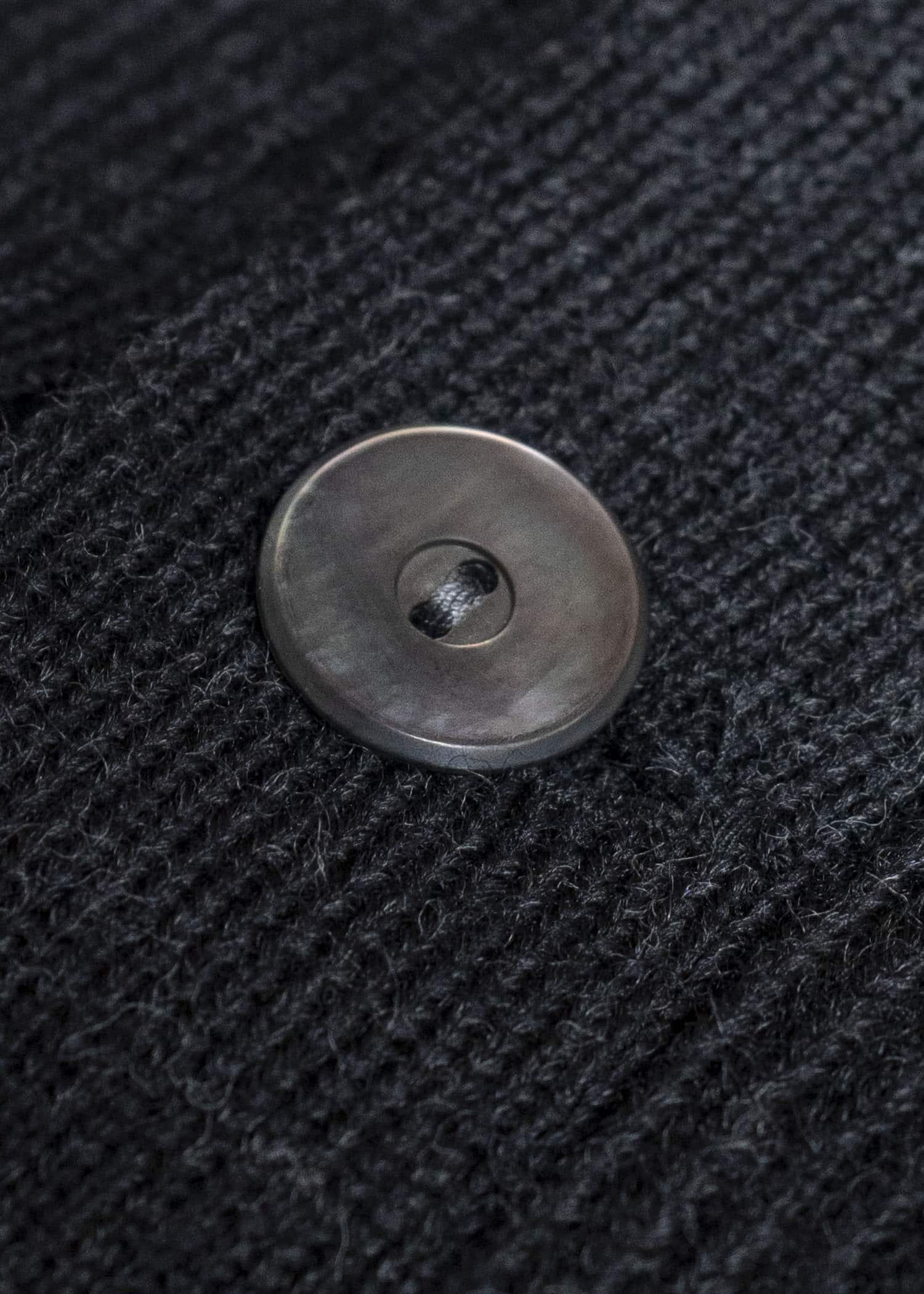 Taiga Takahashi Lot.521 Turtleneck Cardigan CHARCOAL