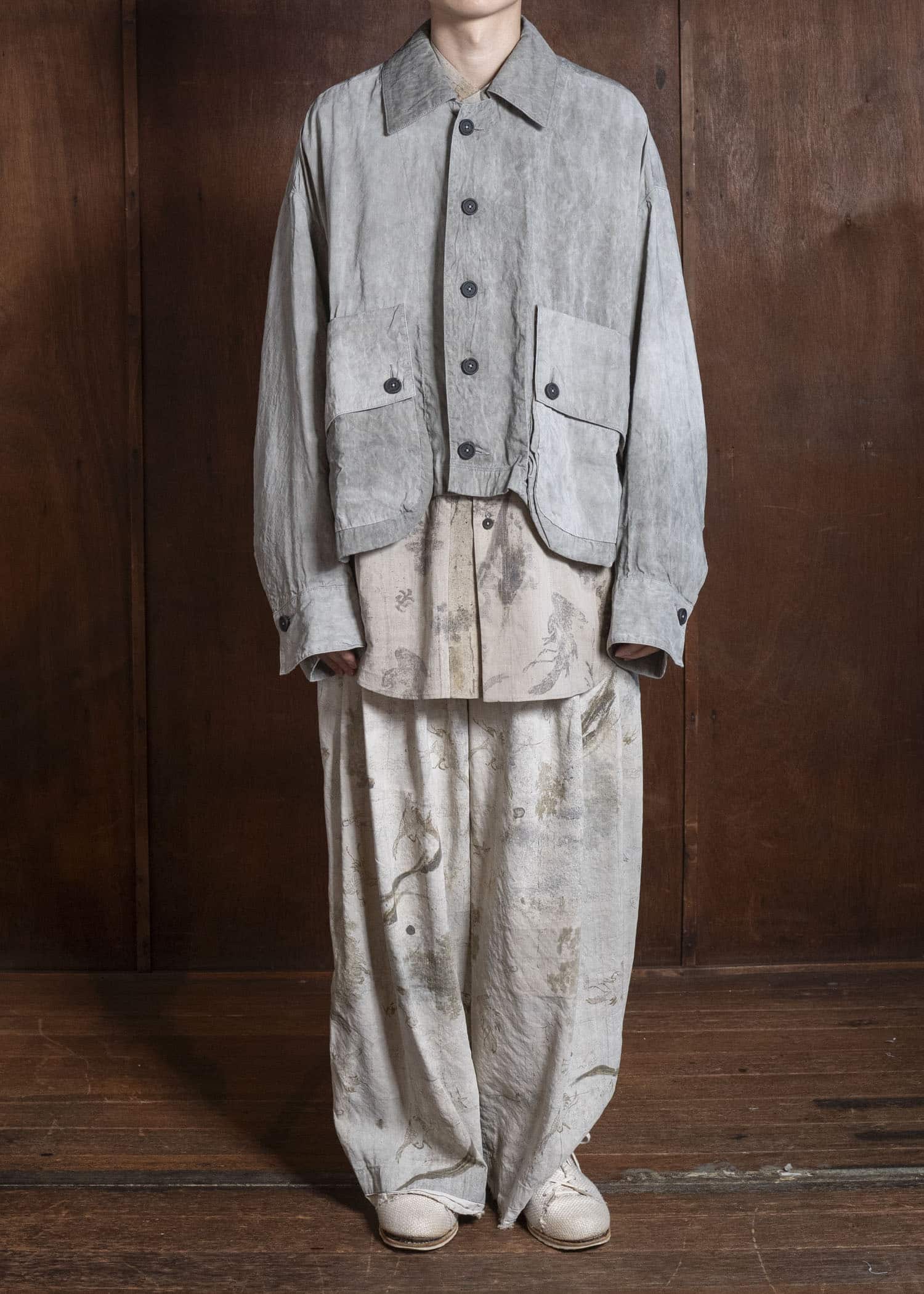 ZIGGY CHEN 0W2610902 CROPPED WORKERS JACKET 02