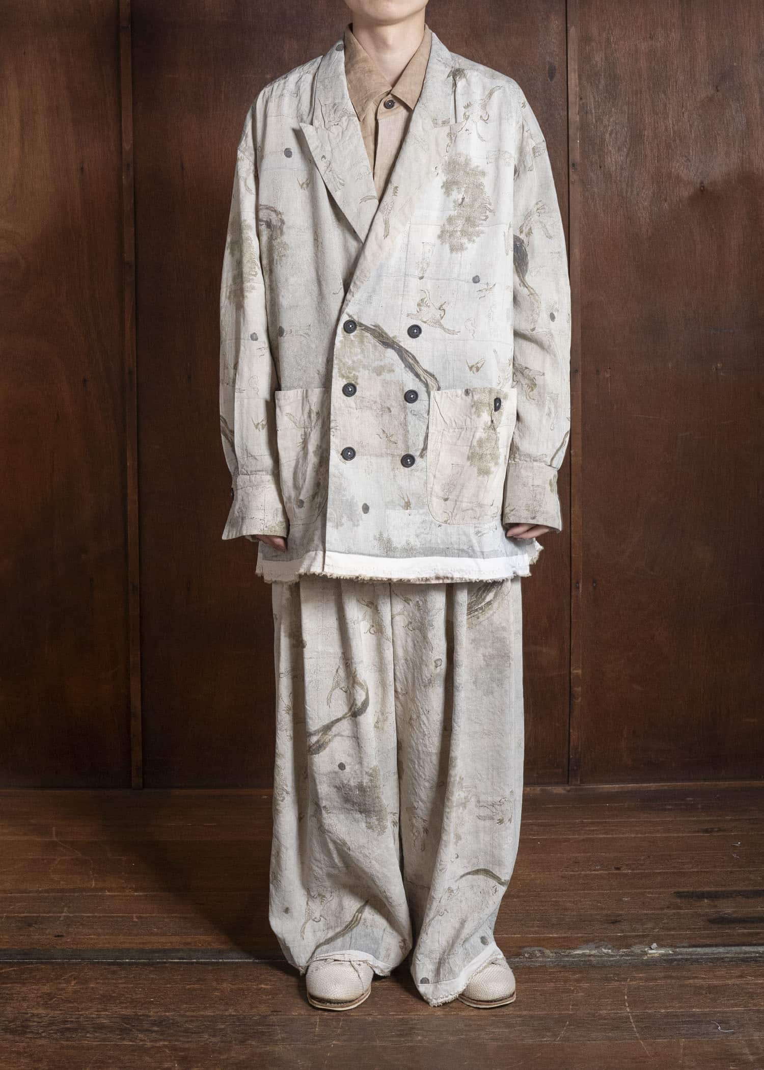 ZIGGY CHEN 0M2610901 DOUBLE BREASTED LONG JACKET 02