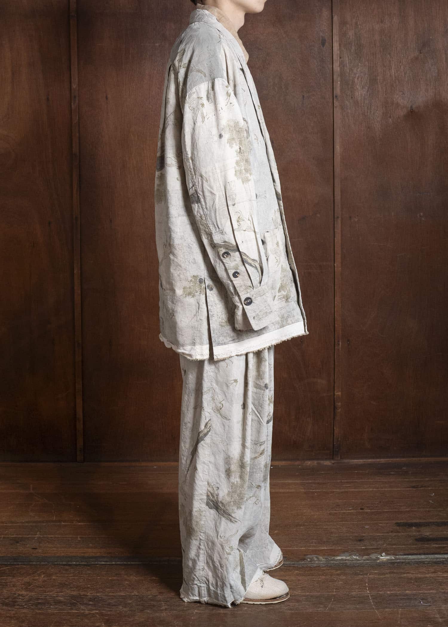 ZIGGY CHEN 0M2610901 DOUBLE BREASTED LONG JACKET 02