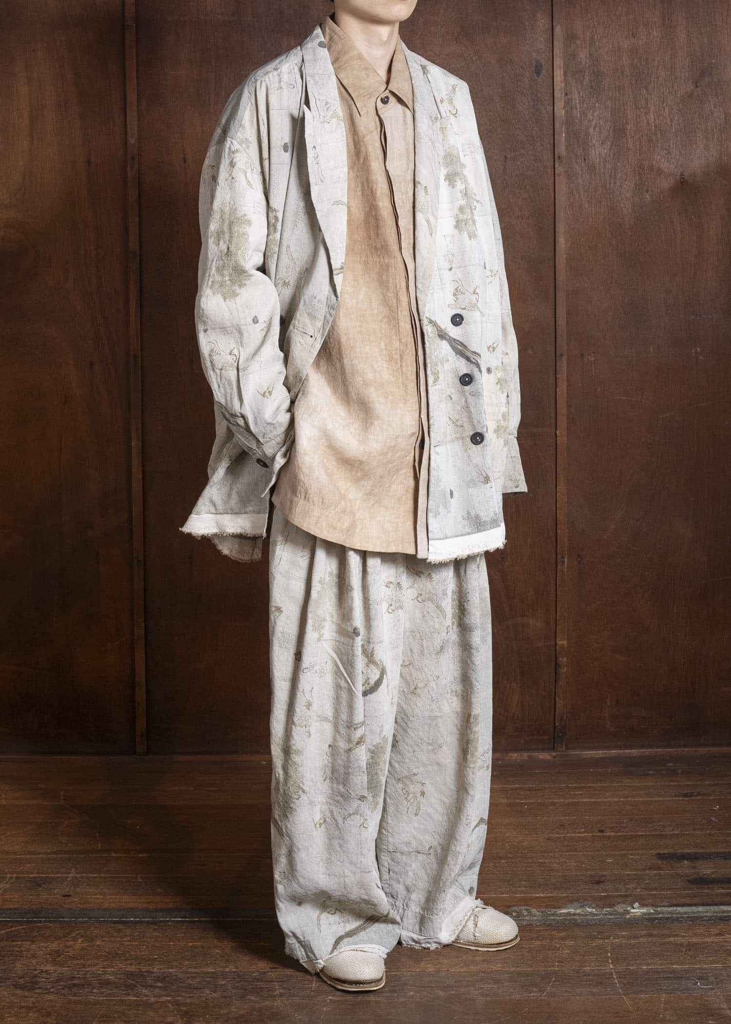 ZIGGY CHEN 0M2610901 DOUBLE BREASTED LONG JACKET 02