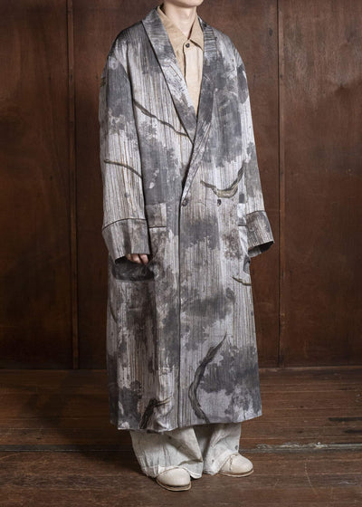 ZIGGY CHEN 0M2611102 DIGITAL PRINT LONG ROBE 02