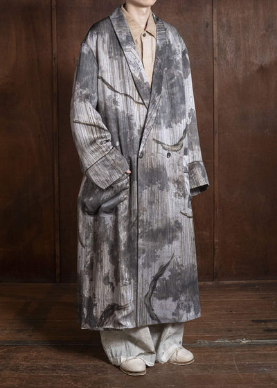 ZIGGY CHEN 0M2611102 DIGITAL PRINT LONG ROBE 02