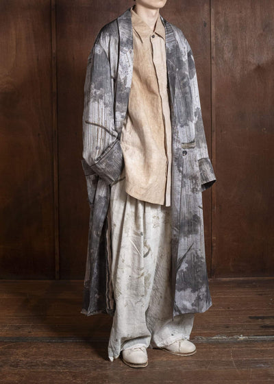 ZIGGY CHEN 0M2611102 DIGITAL PRINT LONG ROBE 02