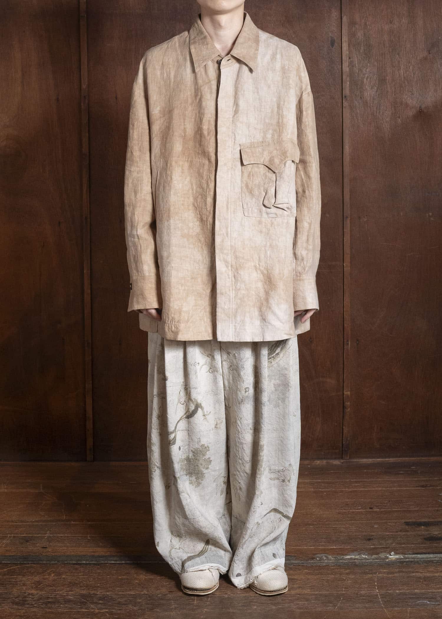 ZIGGY CHEN 0M2610706 OVERSIZED LONG SHIRT 13