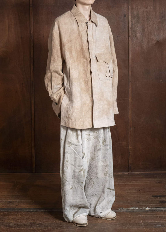 ZIGGY CHEN 0M2610706 OVERSIZED LONG SHIRT 13