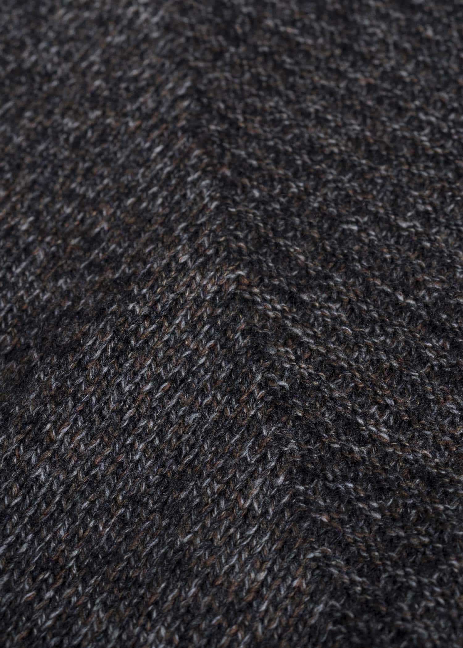 amachi. Wood Flame Knit AY17K-4080 Mix Gray