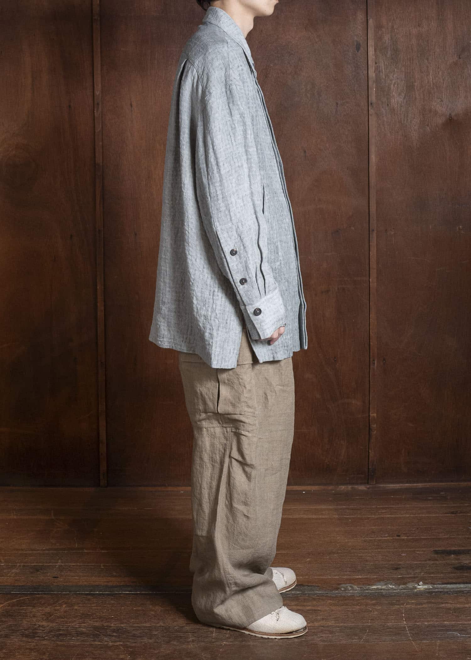 ZIGGY CHEN 0M2610719 OVERSIZED LONG SHIRT 21