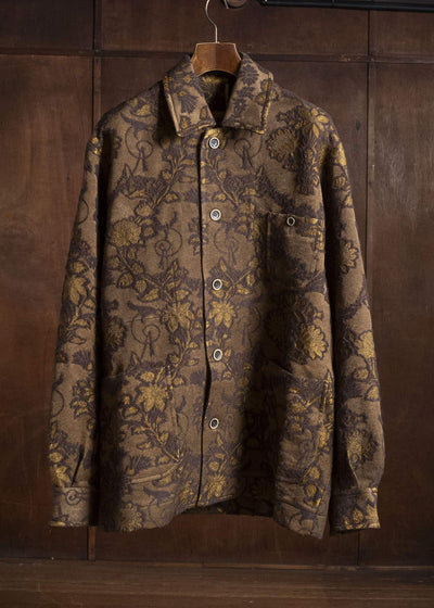 UMA WANG UM6556 JINN JKT uw246 - mustard/brown