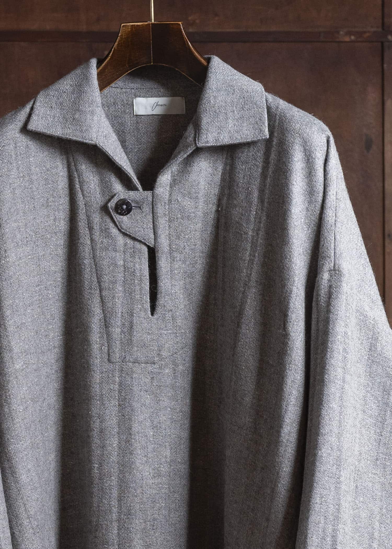 amachi. Kashmir Atelier Coat AY17O-1075 Natural Brown