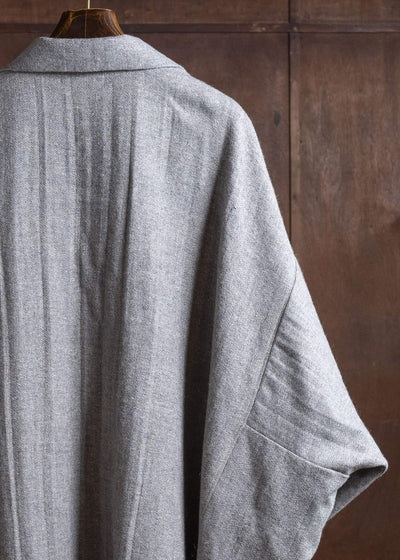 amachi. Kashmir Atelier Coat AY17O-1075 Natural Brown