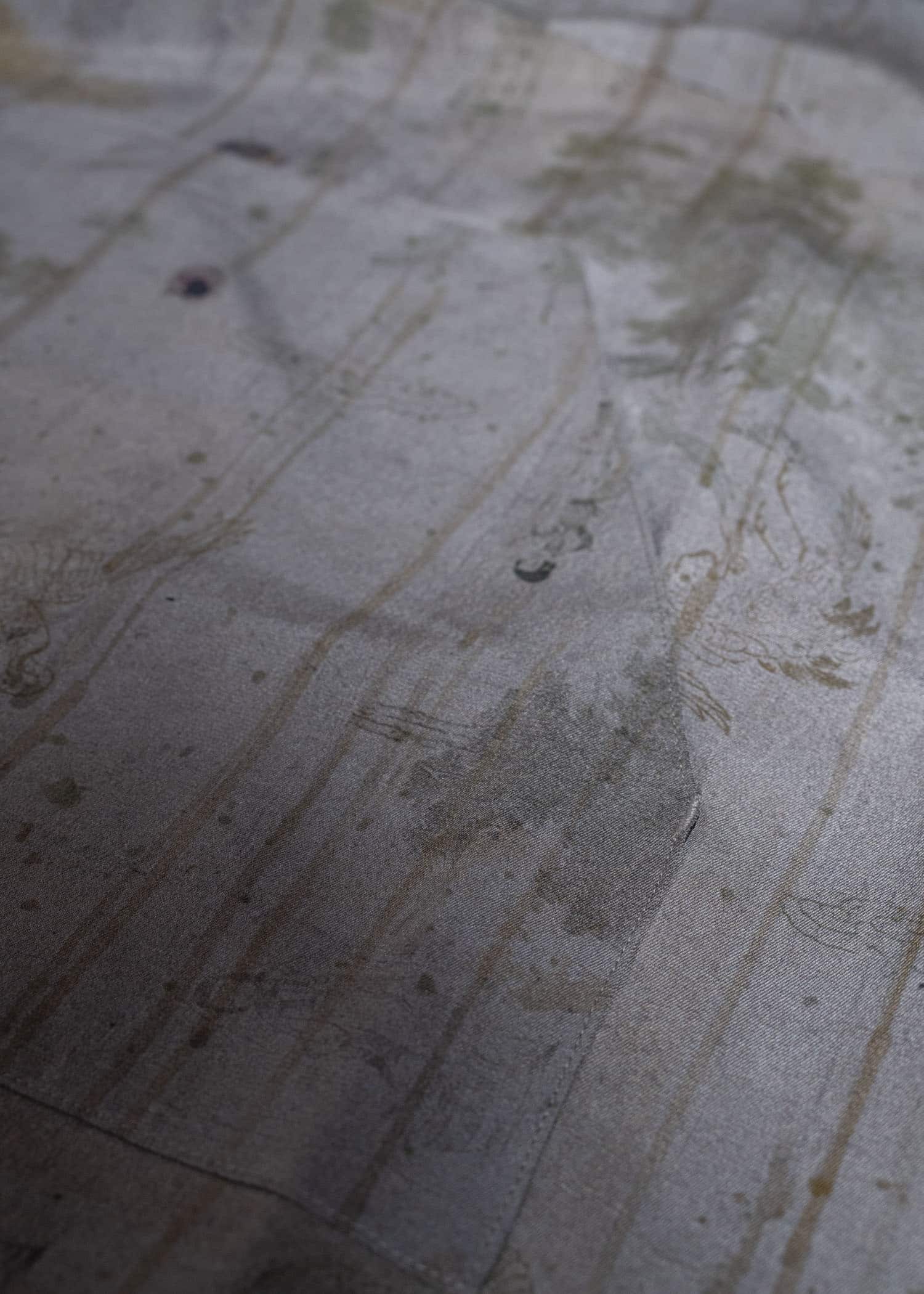 ZIGGY CHEN 0M2610303 LONG SILK APRON 52