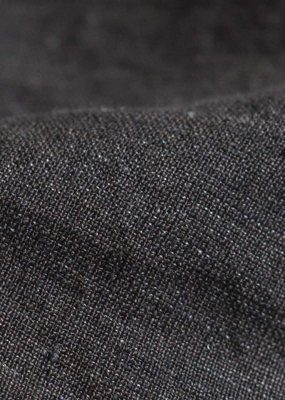 Jurgen Lehl Linen Shrink Cropped Pants Black Brown J0152FPM504-99