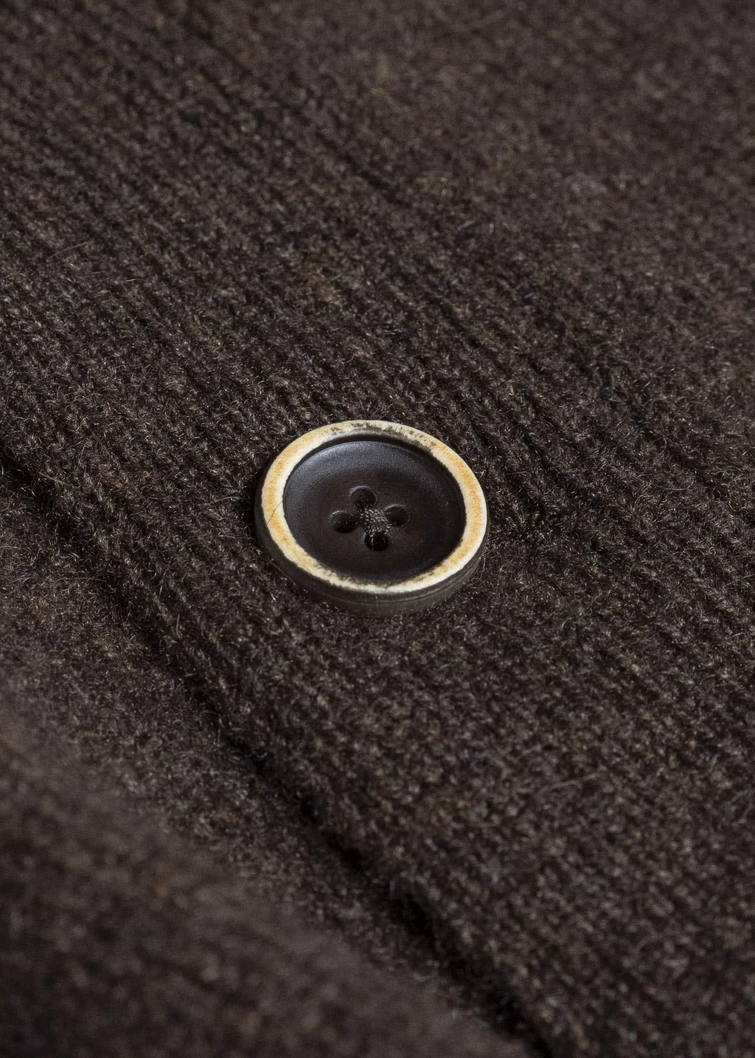 UMA WANG UK7557 OVER CARDIGAN uw600 - brown