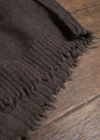 UMA WANG UK7557 OVER CARDIGAN uw600 - brown