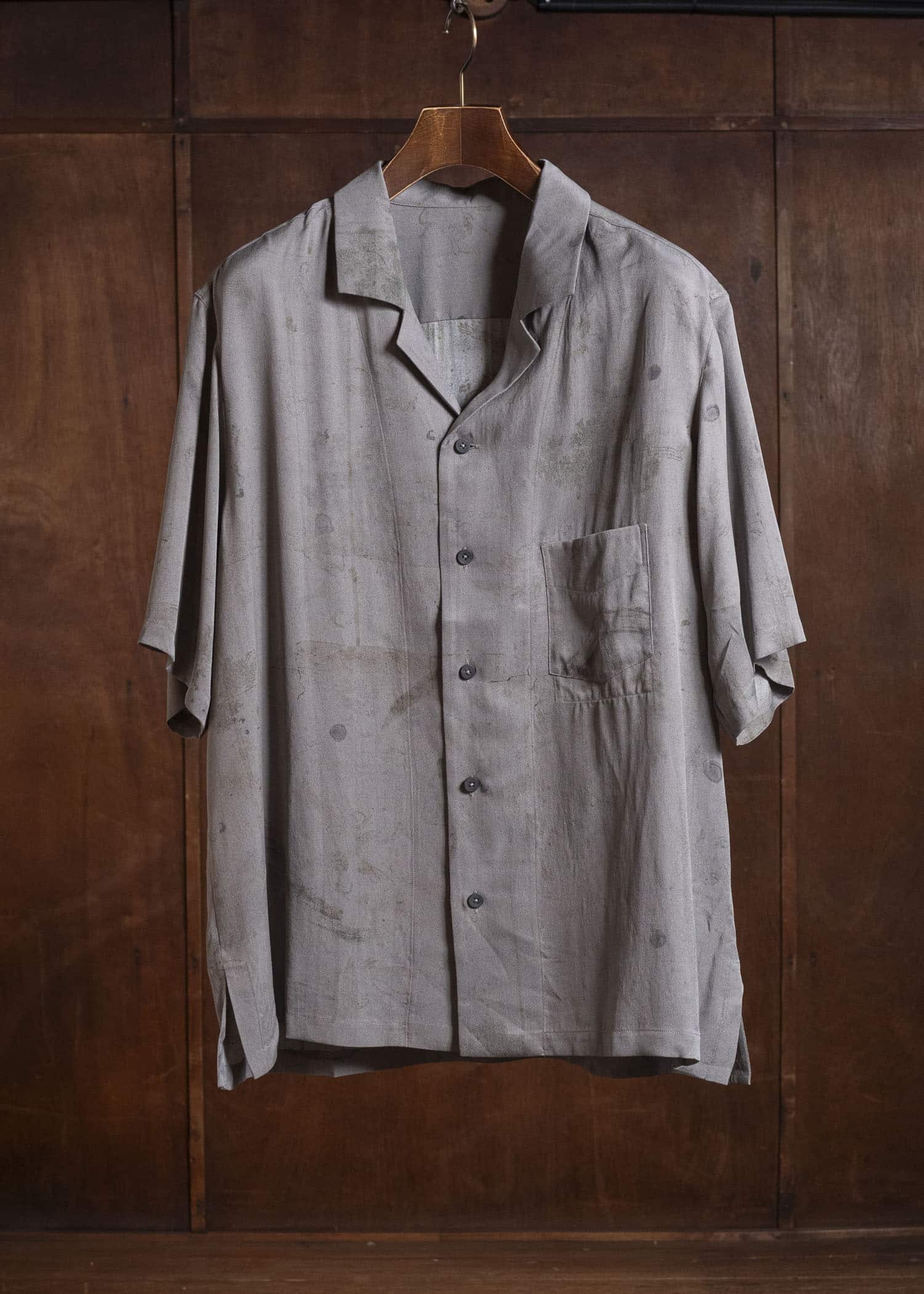 ZIGGY CHEN 0M2610729 DIGITAL PRINT SHORT SLEEVE POCKET SHIRT 52