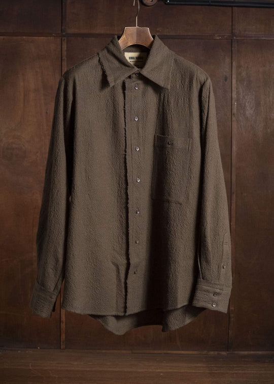 UMA WANG UM1502 TAB TOP uw430 - dark olive