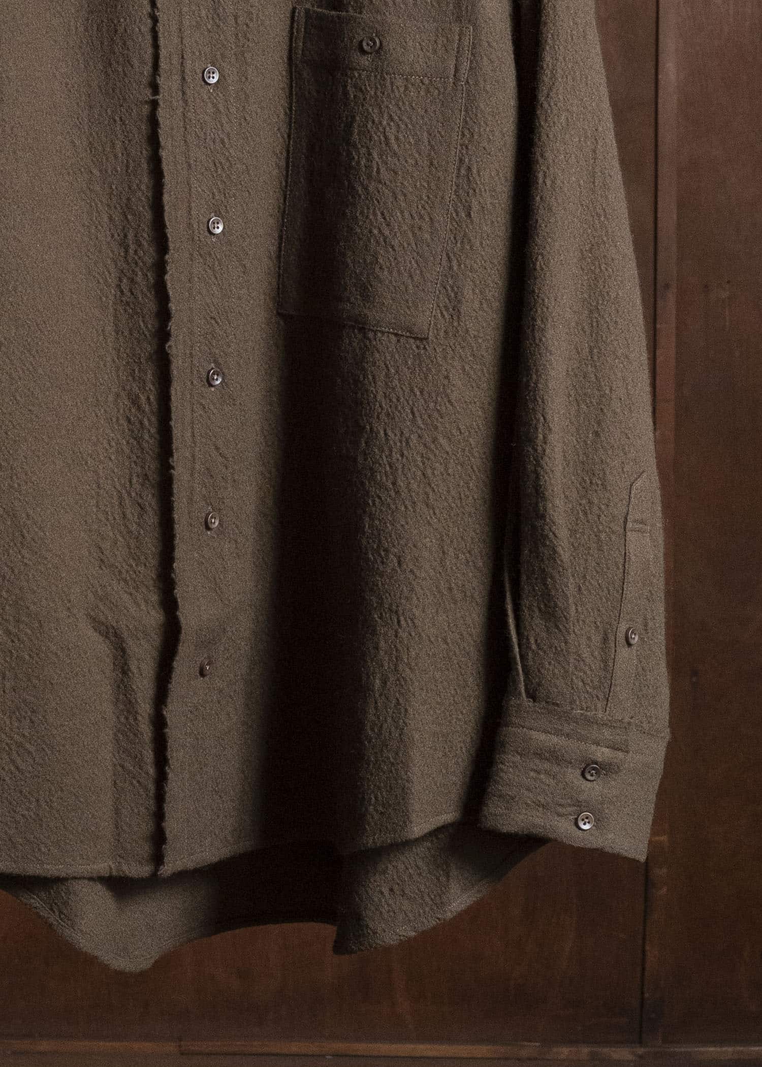 UMA WANG UM1502 TAB TOP uw430 - dark olive
