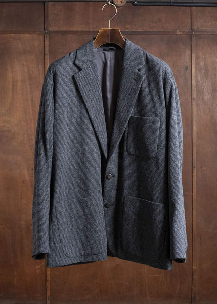 YOKO SAKAMOTO Oversized Jacket YS-25AW-10 HOUNDTOOTH