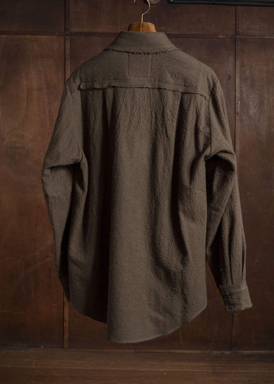 UMA WANG UM1502 TAB TOP uw430 - dark olive