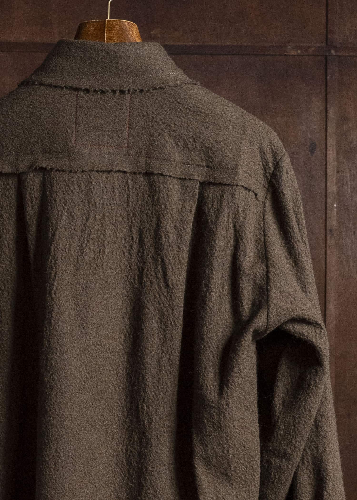 UMA WANG UM1502 TAB TOP uw430 - dark olive