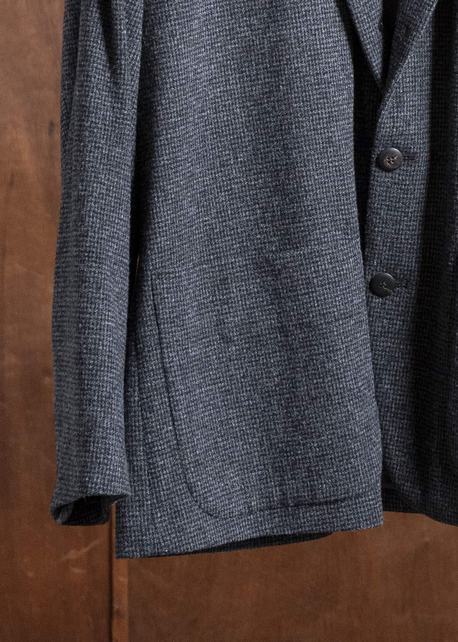 YOKO SAKAMOTO Oversized Jacket YS-25AW-10 HOUNDTOOTH