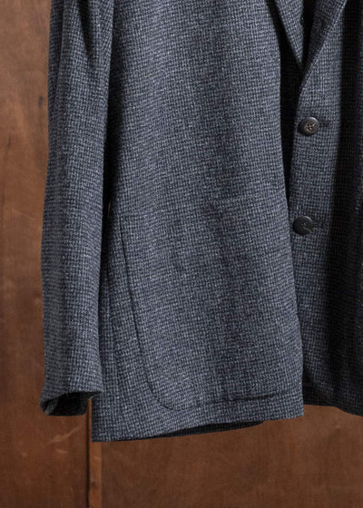 YOKO SAKAMOTO Oversized Jacket YS-25AW-10 HOUNDTOOTH